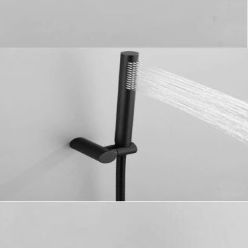 Handdouche set Nero inclusief houder en slang