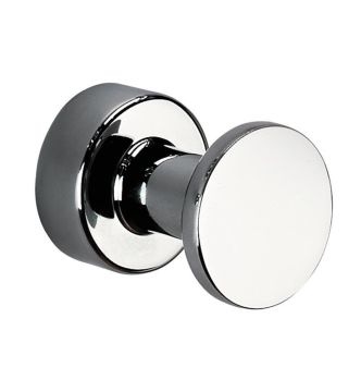 Kleding- en handdoekhaak Techno ø25mm chroom