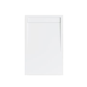 Solid Surface douchebak Bali Eco 90x120cm Egaal Wit