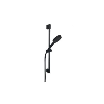 Doucheset Nero mat zwart - Handdouche ø 12 cm - Glijstang 68 cm - Doucheslang 160 cm