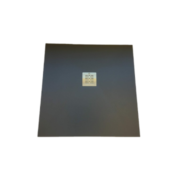 Composiet douchebak Solid Eco 100x100cm antraciet
