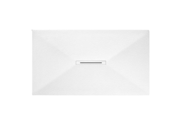 Solid Surface douchebak Hydra 90x120cm wit