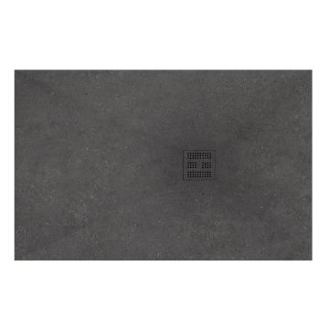 Composiet douchebak Slim Eco 80x120 cm Belgisch hardsteen
