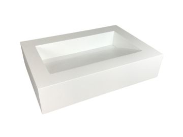 Vrijhangende composiet wastafel Style, 62x44cm wit
