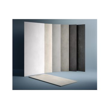 Komposit duschwanne nach mass Minimal Essence inklusive Wandpaneelen