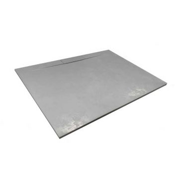 Composiet douchebak Stucco Eco 90x120 cm Cement Grijs RAL 7037