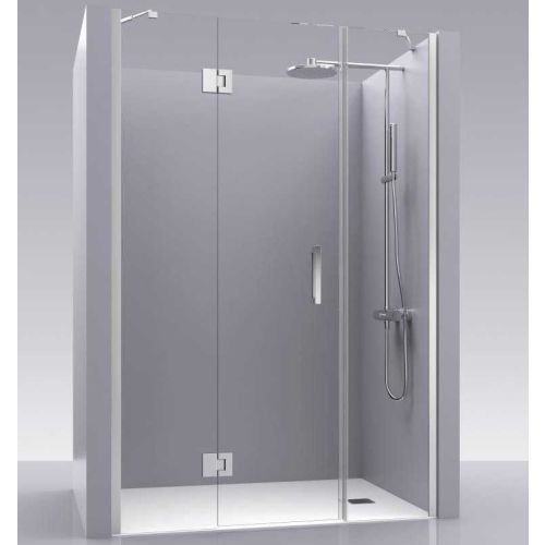 3-delige douchewand met draaideur Tedy
