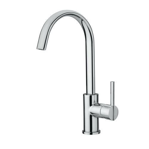 Design keukenkraan Oval chroom