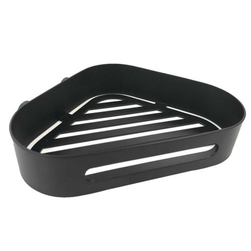 Design zeephouder S5 hoekmodel RVS mat zwart