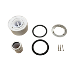 Douchebak sifon Vertigo met verticale aansluiting  40mm of 50mm - gatmaat 90mm