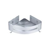 Corner Shelf / Hoek planchet zeephouder Rondo aluminium