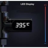 Wassertemperaturanzeige des Duschhahns mit LED-Anzeige