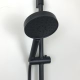 Doucheset Nero mat zwart - Handdouche ø 12 cm - Glijstang 68 cm - Doucheslang 160 cm