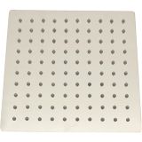 Hoofddouche Slim 20x20cm gepolijst RVS