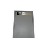 Komposit Duschwanne nach mass mit ablaufrinne Subway Eco Weiss 85x120cm