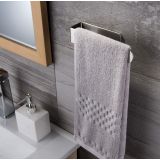 Handdoekhouder slim 23 cm RVS