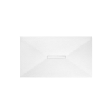 Solid Surface douchebak Hydra 90x120cm wit