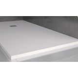 Composiet douchebak Solid Eco 80x100cm wit