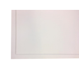 Komposit Duschwanne nach Maß mit Rand Stone 88,5x120cm Weiss