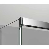 4-delige Douchewand met schuifdeuren en zijwand Trebol - 6mm