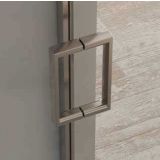 3-delige Douchewand met schuifdeuren Trento - 6mm