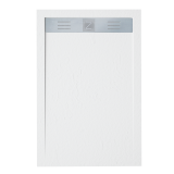 Composiet Douchebak Evolution Eco 81x101cm Leisteen Wit Ral9003