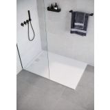 Composiet douchebak Evolution Eco 80x115cm Leisteen Wit Ral9003