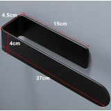 Handdoekhouder slim 37 cm RVS