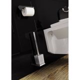 Toiletborstel S7 chroom met houder