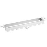 Handdoekhouder Cubic 40cm mat zwart