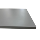 Komposit Duschwanne nach mass mit ablaufrinne Subway Eco Weiss 85x120cm