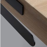 Handdoekhouder slim 37 cm RVS