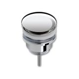 Luxe click waste afvoerplug 1¼" Clic-Clac chroom