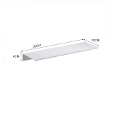 Shelf / Planchet Kubik mat wit 30cm