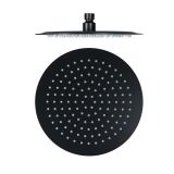 Hoofddouche Slim ø30cm mat zwart