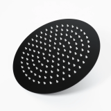 Hoofddouche Slim ø30cm mat zwart