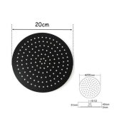 Hoofddouche Slim ø20cm gepolijst RVS