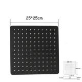 Hoofddouche Slim 25x25cm gepolijst RVS