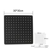 Hoofddouche Slim 30x30cm gepolijst RVS