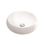 Waskom opbouw Bowl composiet ø41cm wit mat