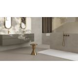 Composiet Douchebak Lado Eco 100x107.5cm Granito Zwart Ral9005