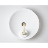 Waskom opbouw Bowl composiet ø41cm wit mat