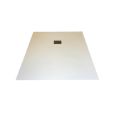 Composiet douchebak Solid ECO120x120cm Retro Wit RAL9003