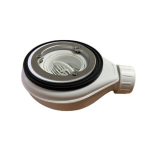 DOUCHEBAK COMPOSIET SCHUINE ZIJDE MET RAND STONE ECO 97.5X101.5 GRANITO CORDA 