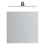 Hoofddouche Slim 15x15cm gepolijst RVS