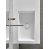 Composiet dubbele wastafel op maat - Celine - tot 51cm diep