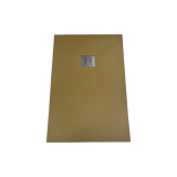 DOUCHEBAK COMPOSIET SOLID ECO 70X120CM EGAAL BRUINBEIGE RAL1011