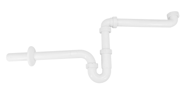 Platzsparender ausziehbarer Spülbecken Siphon